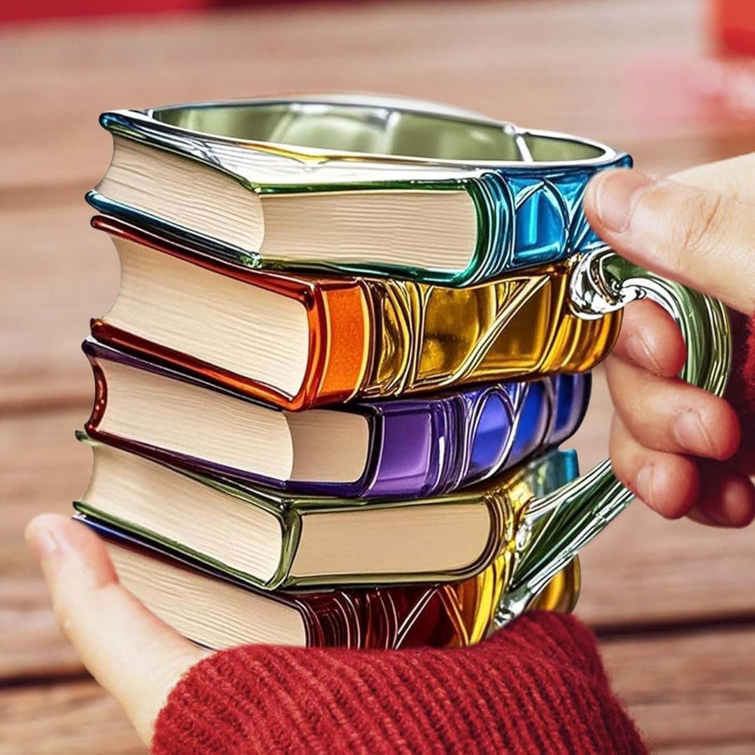 Handgemachte 3D Leseglück-Tasse - das Original - Sopheria