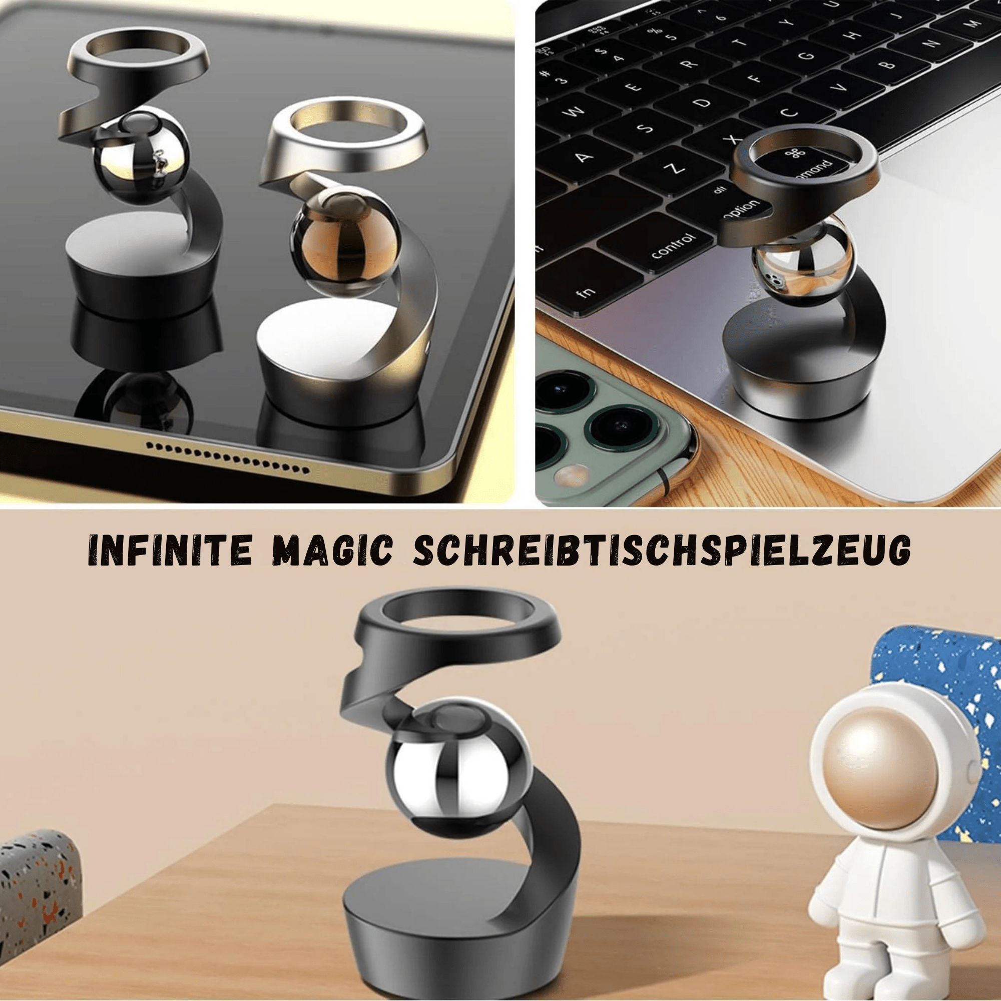 HelixHypnose™ / Schwerkraft trotzendes kinetisches Schreibtischspielzeug (1+1 GRATIS) - Sopheria