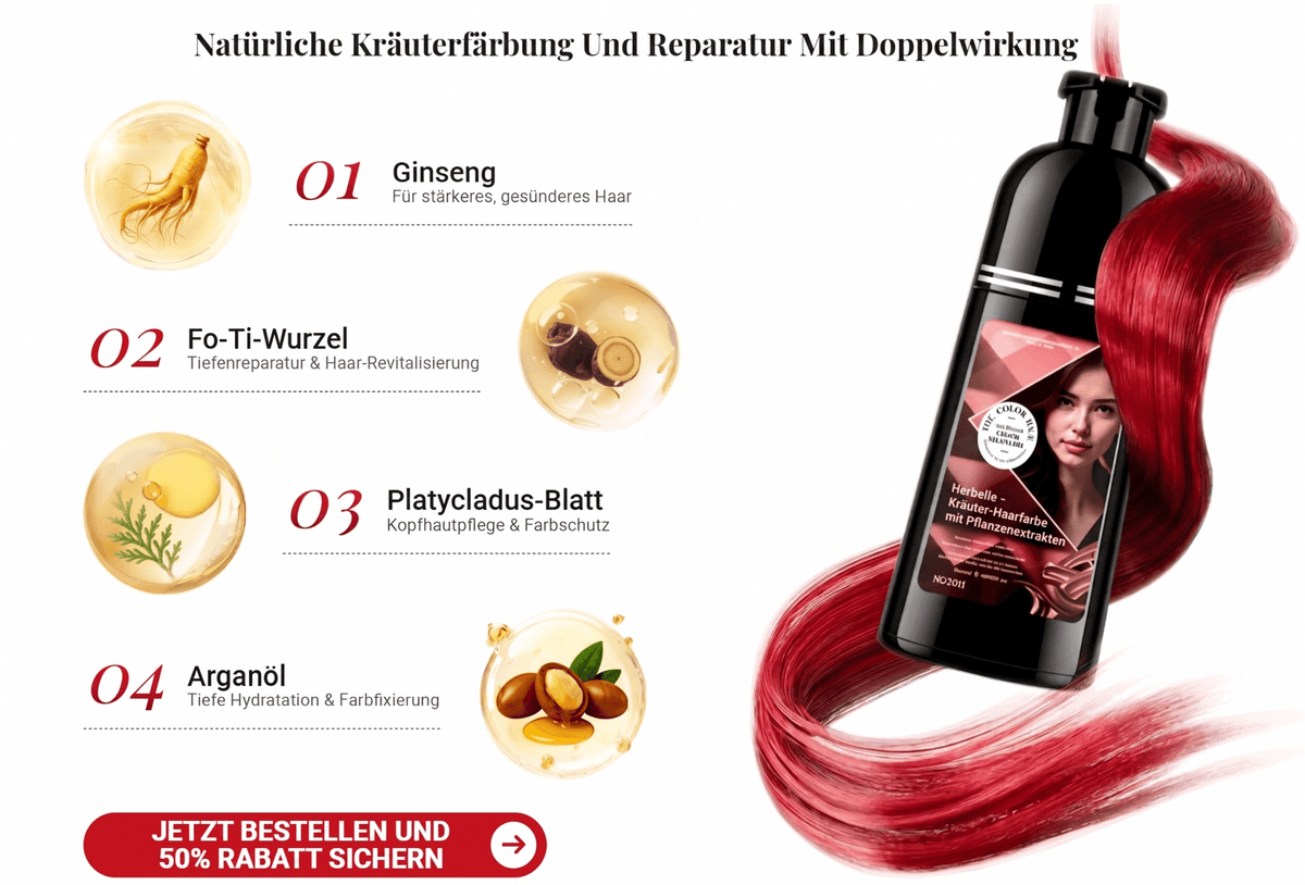 Herbelle - Kräuter-Haarfarbe mit Pflanzenextrakten - Sopheria