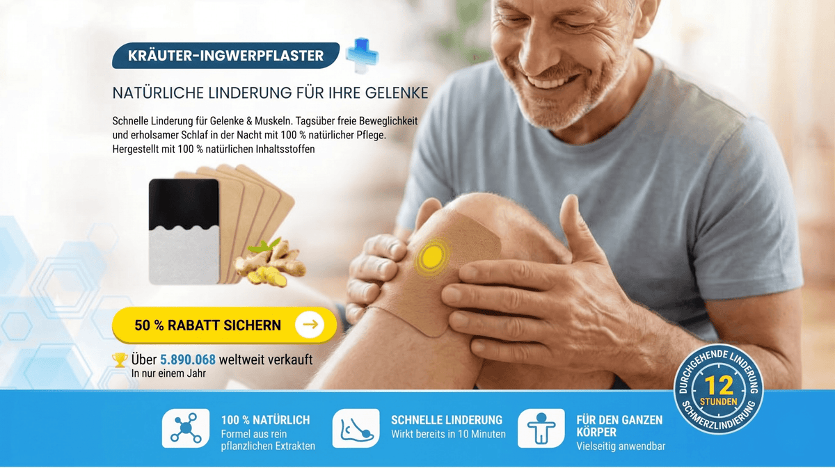 Herbion - Kräuter-Ingwerpflaster zur Schmerzlinderung - Sopheria