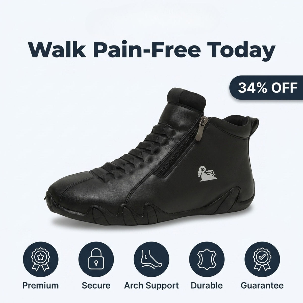 Breathable Orthopedic Sneakers™ - Ultimate comfort with every step