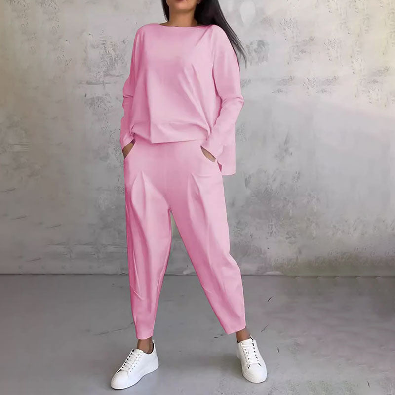 HerbstStyle Damen Set Hoodie Hose warm