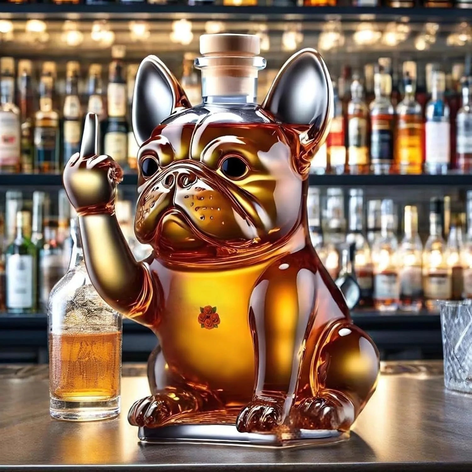 WhiskyWau™ / Bulldog Karaffen-Set