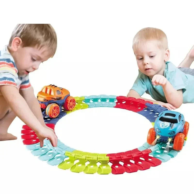 BahnBlitz™ / Verspielte Rennstrecke Für Kinder