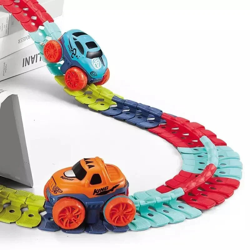 BahnBlitz™ / Verspielte Rennstrecke Für Kinder