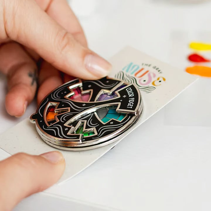 KunterKreis™ / Spaßiger Farbwechsel Emaille Pin