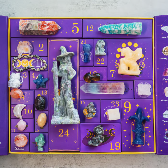 MondMagie™ / Reiki-Kristall-Halloween-Countdown-Box