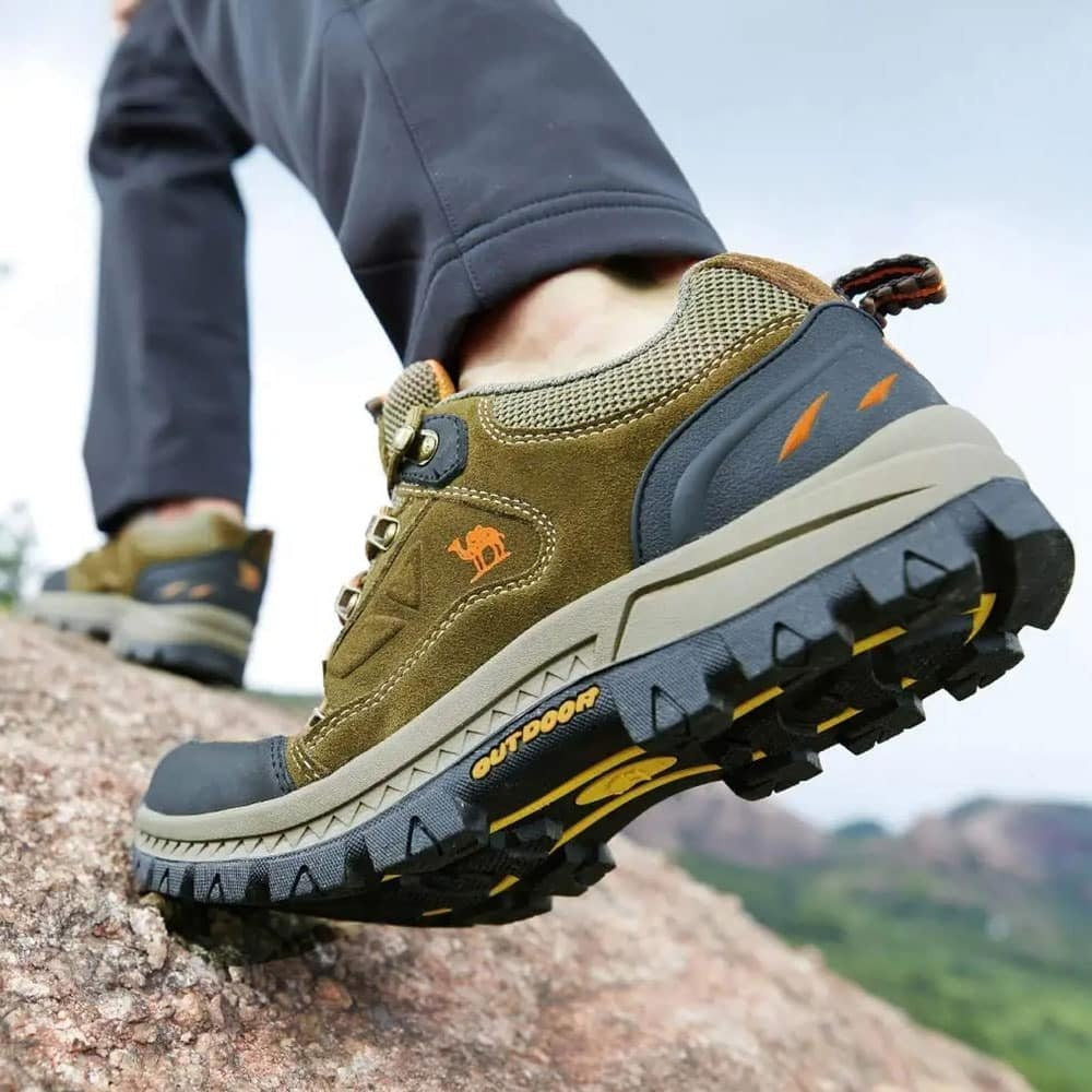 Alpivex (Camel Mid II) / Leichte Wanderschuhe für müheloses Wandern