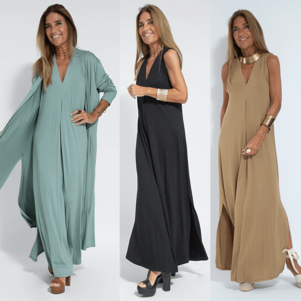 Iris | Elegantes, bequemes Sommerkleid für Damen - Sopheria