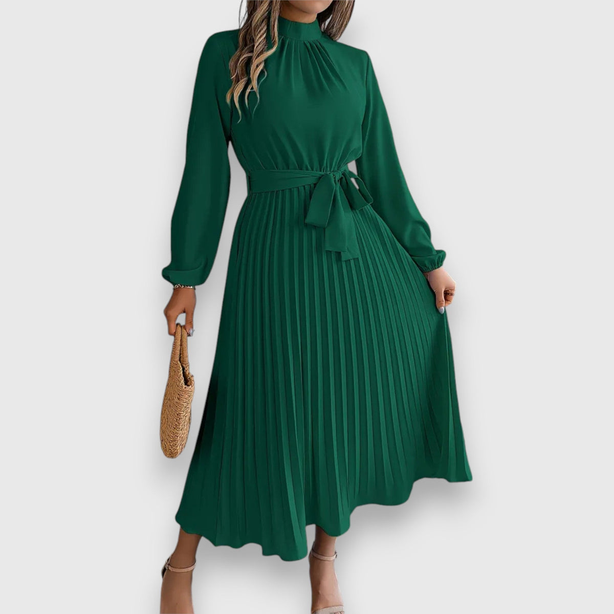 Isolde™ | Zeitlose Eleganz in einem Midikleid - Sopheria