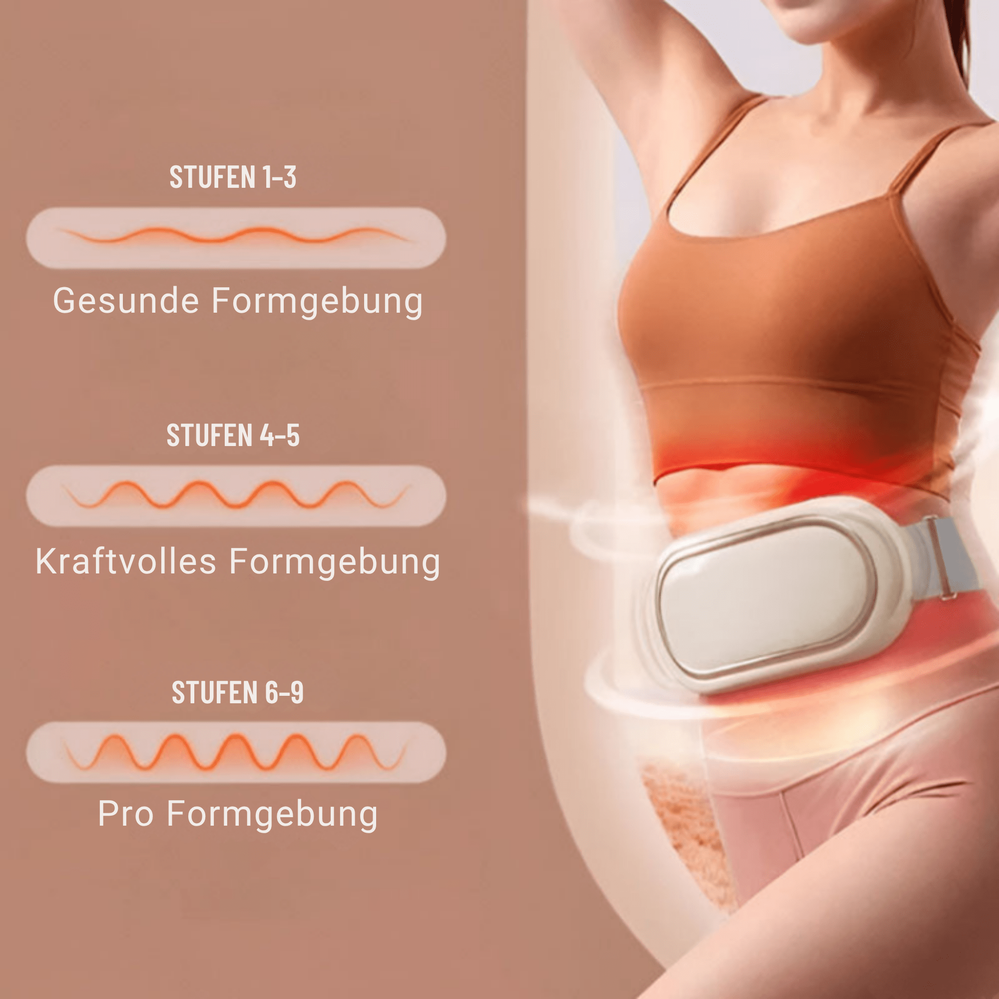 Jetzt 50% Rabatt | Waltraud Bauchtrainer – Straffer Bauch durch Wärme & EMS ohne Fitnessstudio - Sopheria