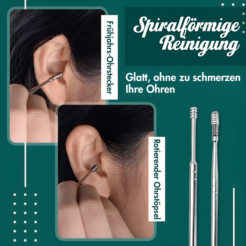 Johanna - 6-in-1 Set zur schmerzfreien Ohrenschmalz-Entfernung | 50% Rabatt - Sopheria