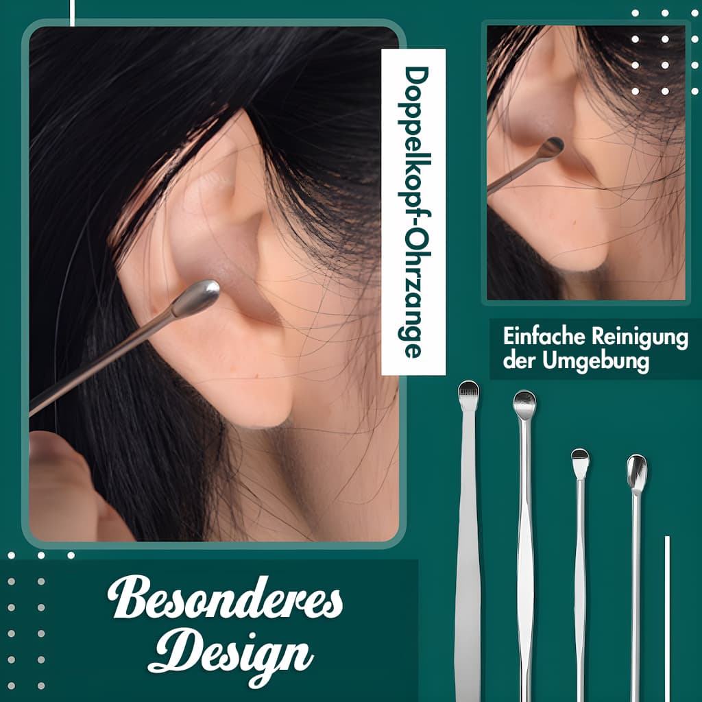 Johanna - 6-in-1 Set zur schmerzfreien Ohrenschmalz-Entfernung | 50% Rabatt - Sopheria