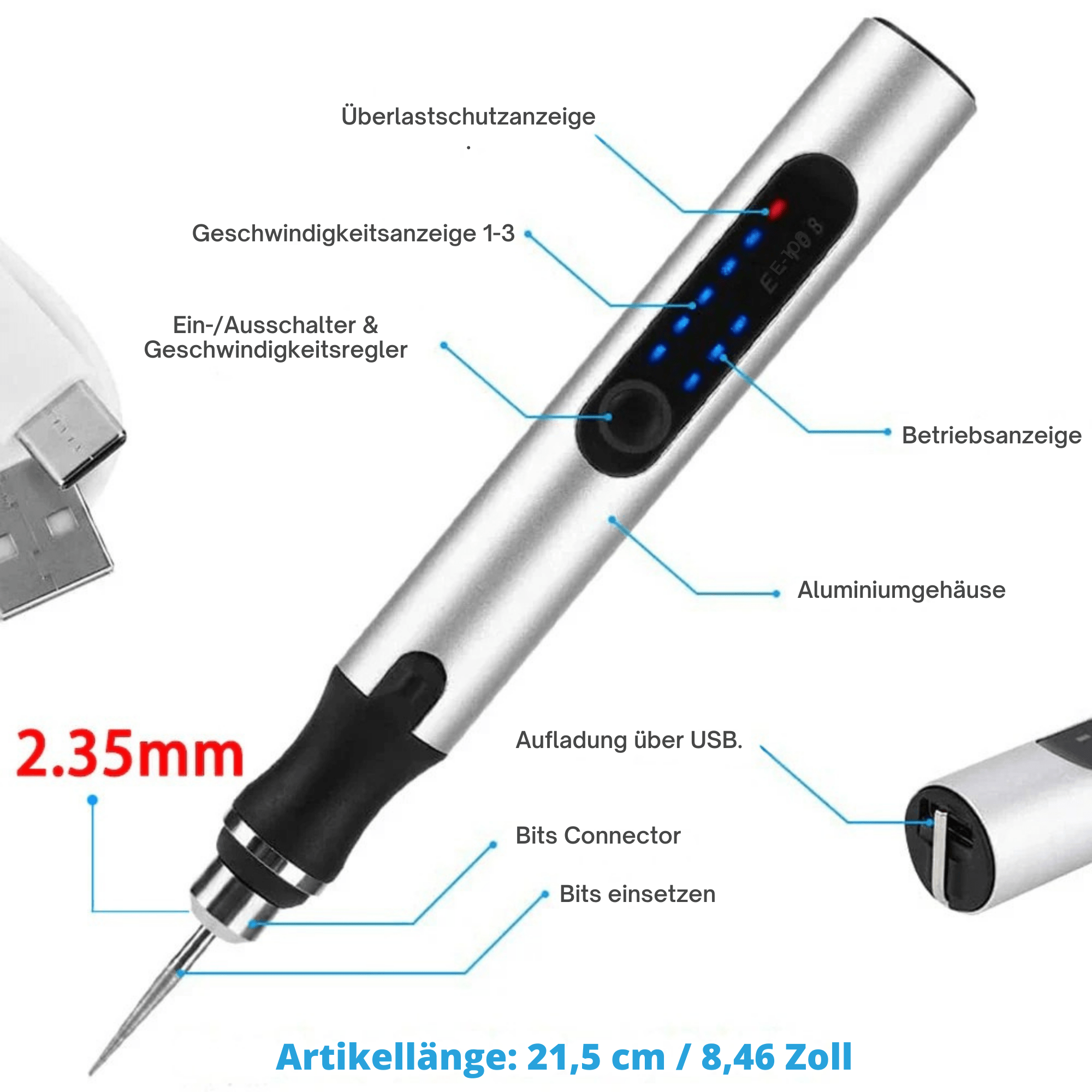 KabelKunst™ / CraftMax Pro Funkgravierer - Sopheria