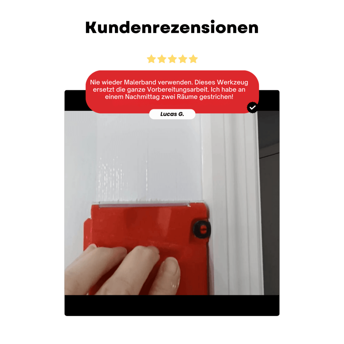 KantenKlar™ / Präzises Malwerkzeug - Sopheria