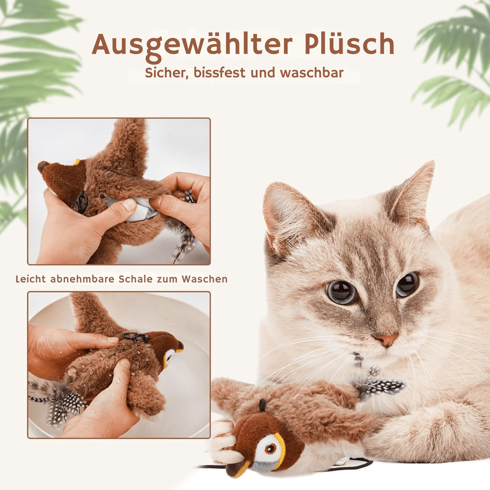 KatzenKnirps™ / Interaktives Vogelspielzeug für Katzen - Sopheria