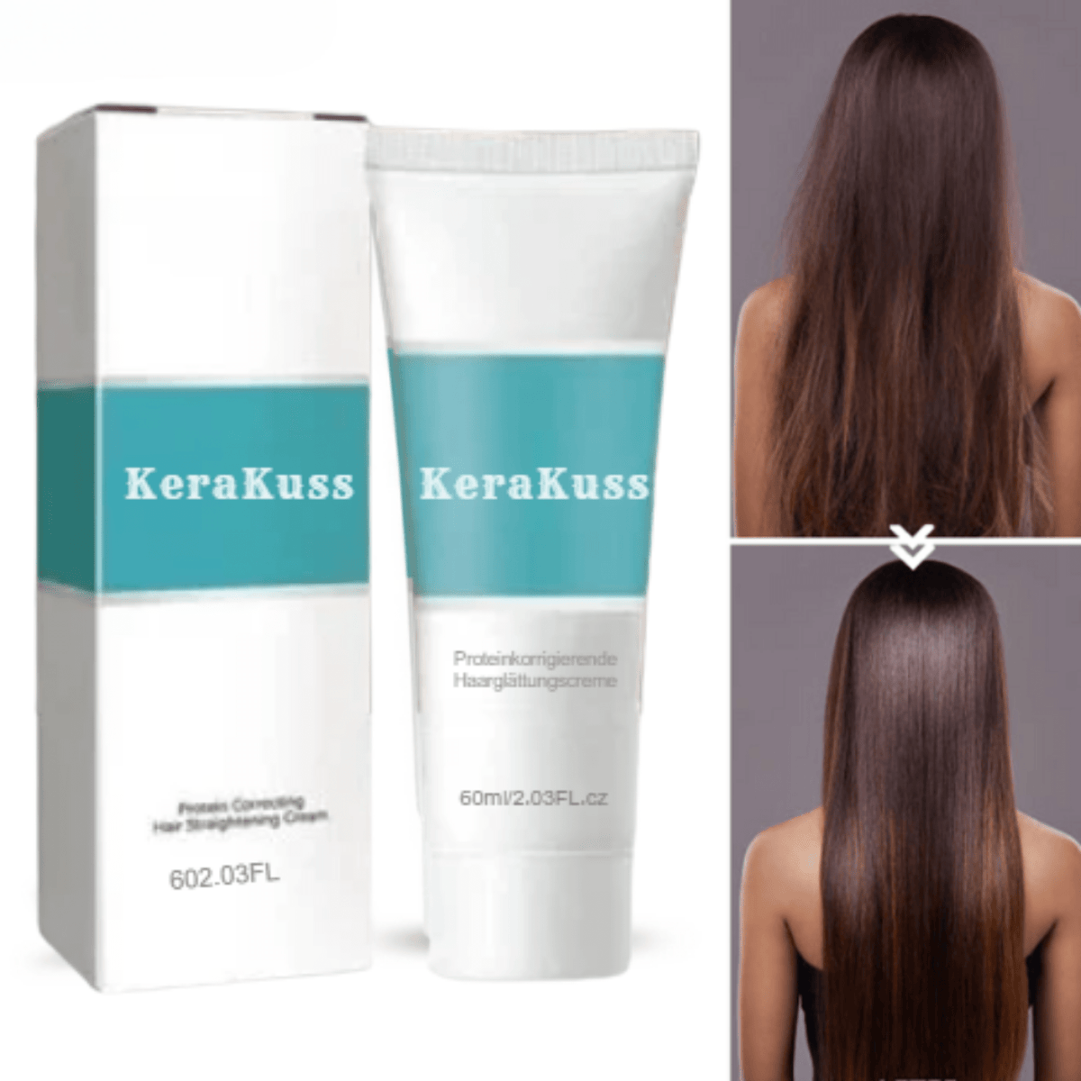 KeraKuss™ / Sofort Glättende Creme Für Seidiges Haar - Sopheria