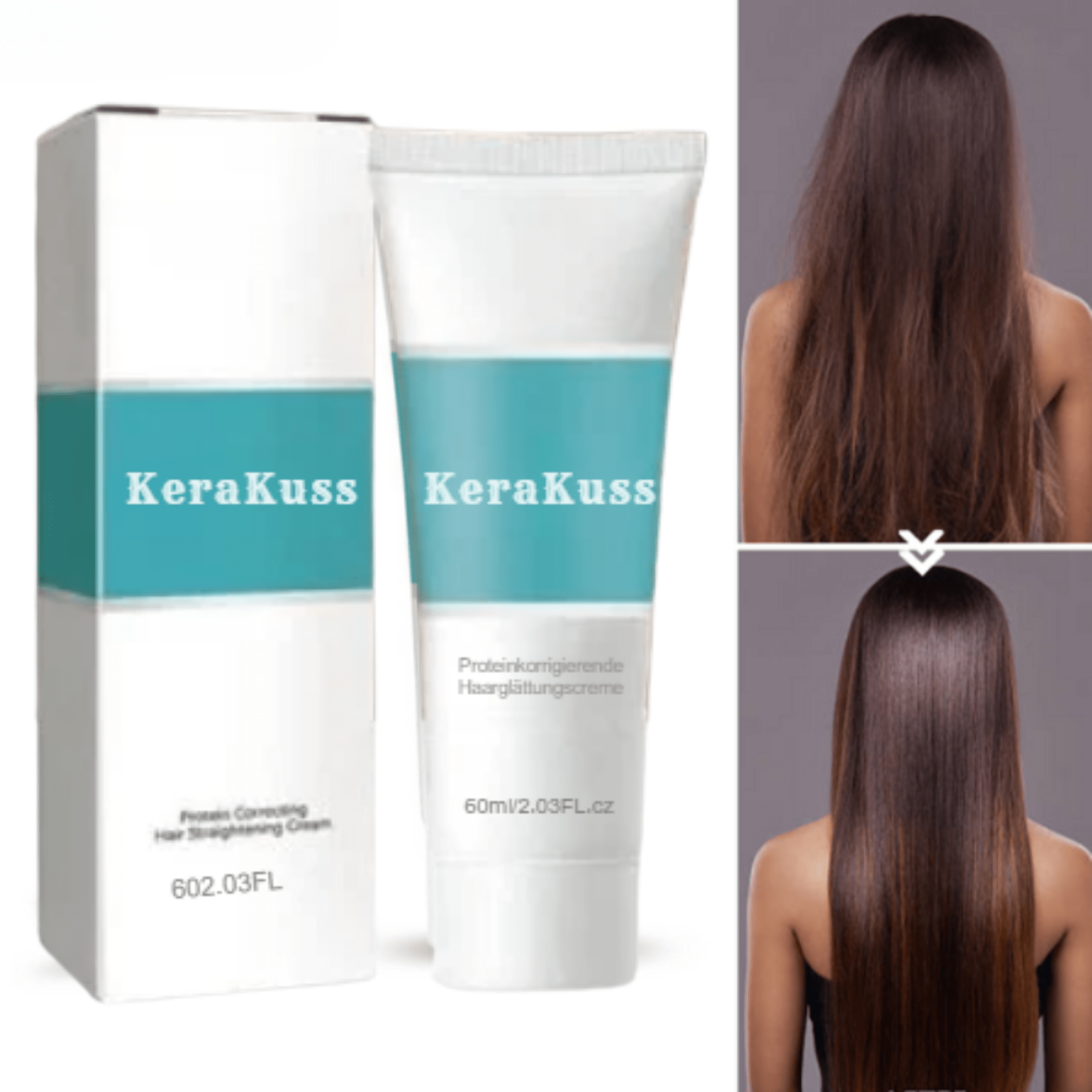 KeraKuss™ / Sofort Glättende Creme Für Seidiges Haar - Sopheria