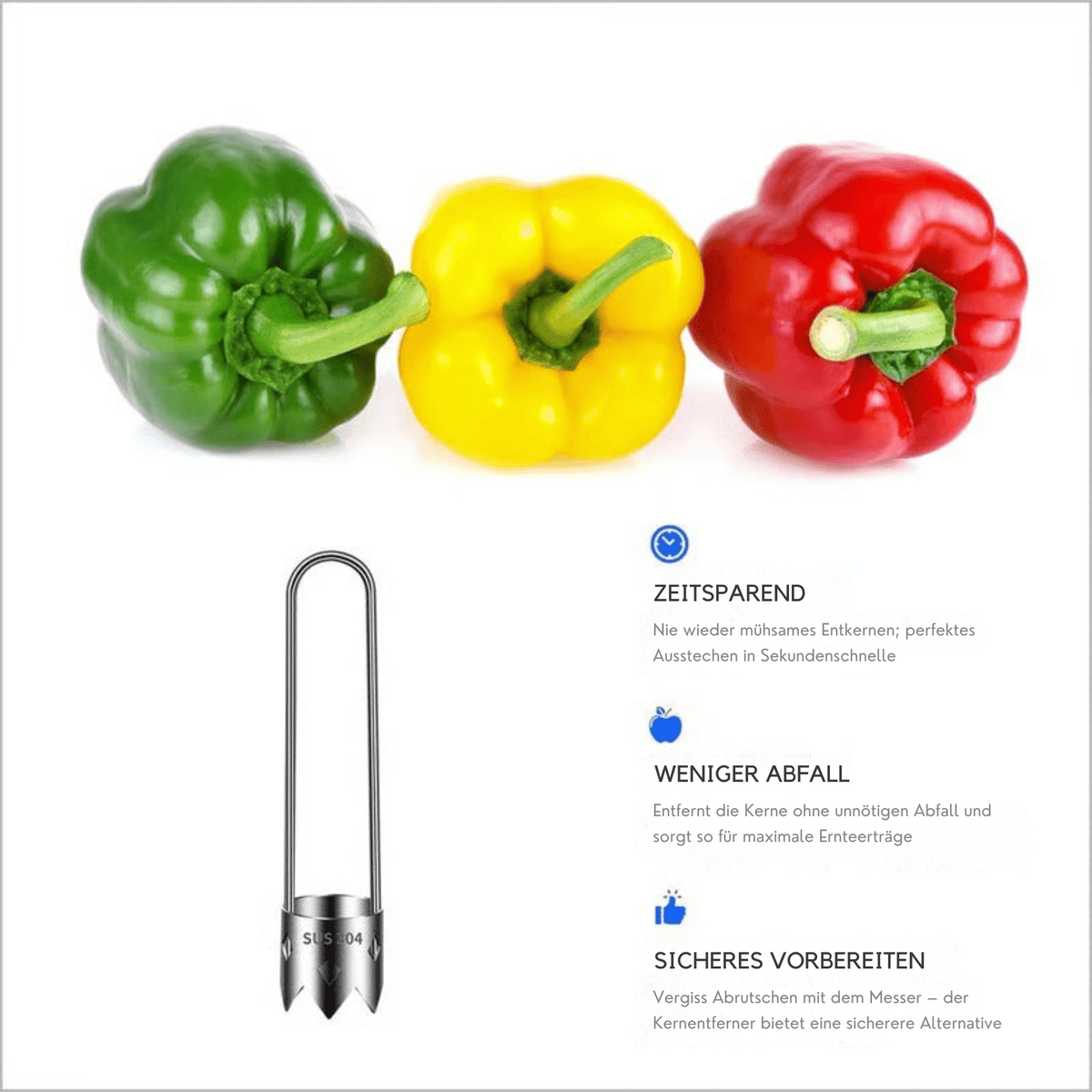 KernPro – Obst & Gemüse Entkerner - Sopheria