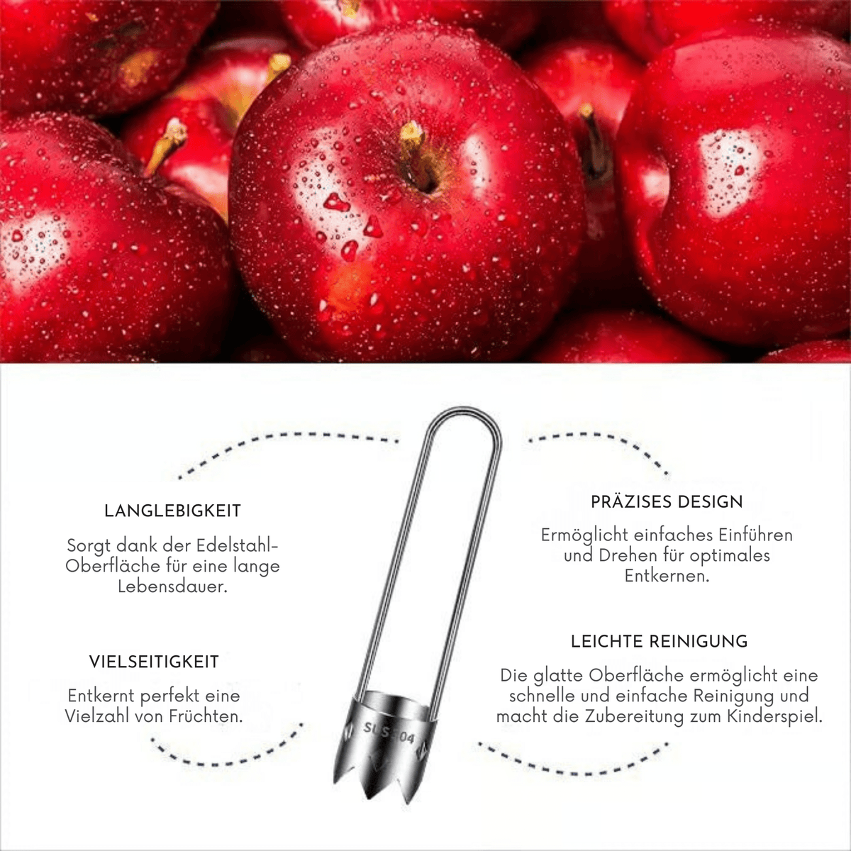 KernPro – Obst & Gemüse Entkerner - Sopheria
