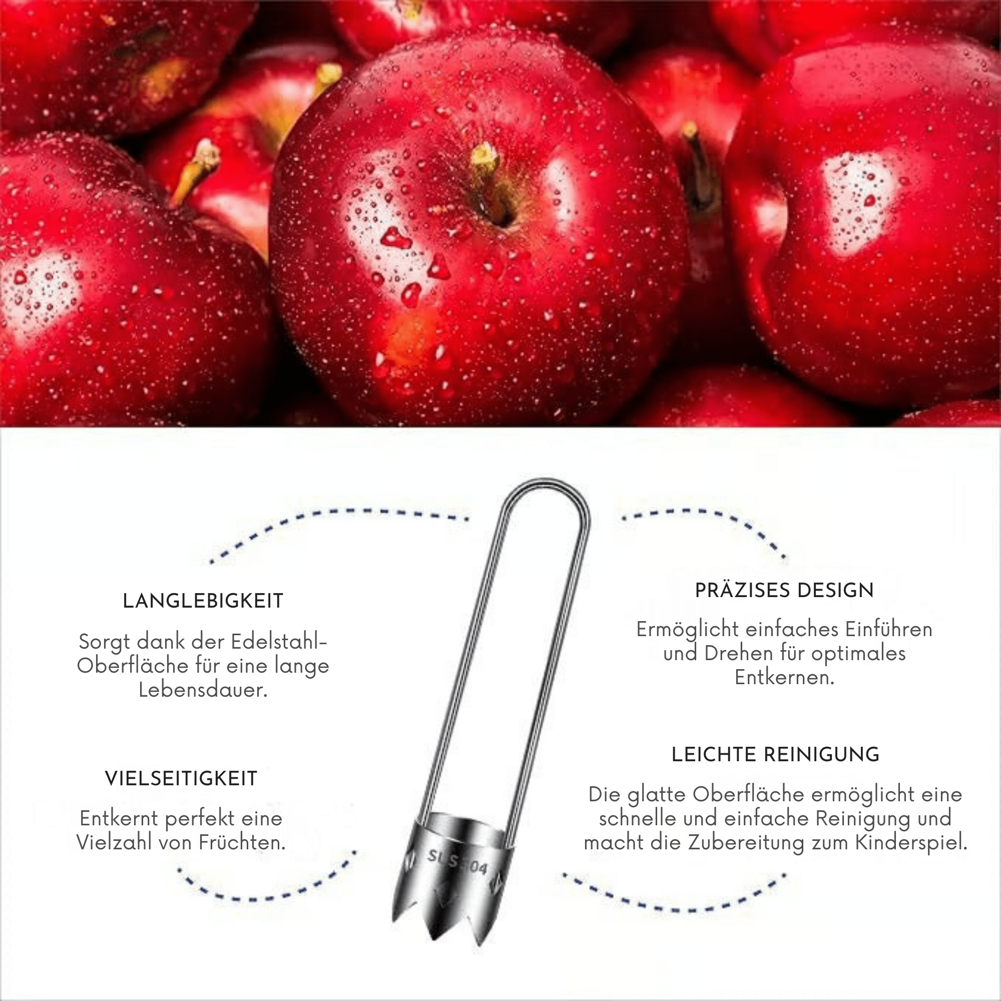 KernPro – Obst & Gemüse Entkerner - Sopheria