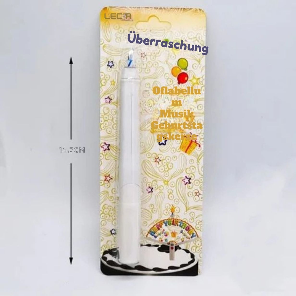KerzenKicher™ / Die lustigste Geburtstagstrickkerze - Sopheria