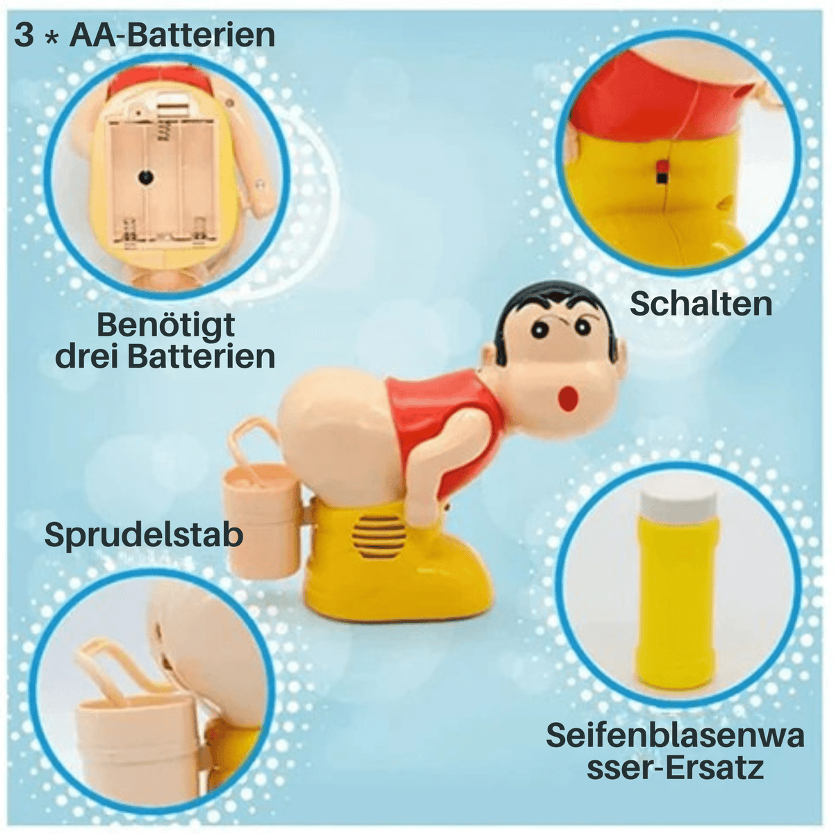KicherKugel™ / Furzblasenbläser - Sopheria