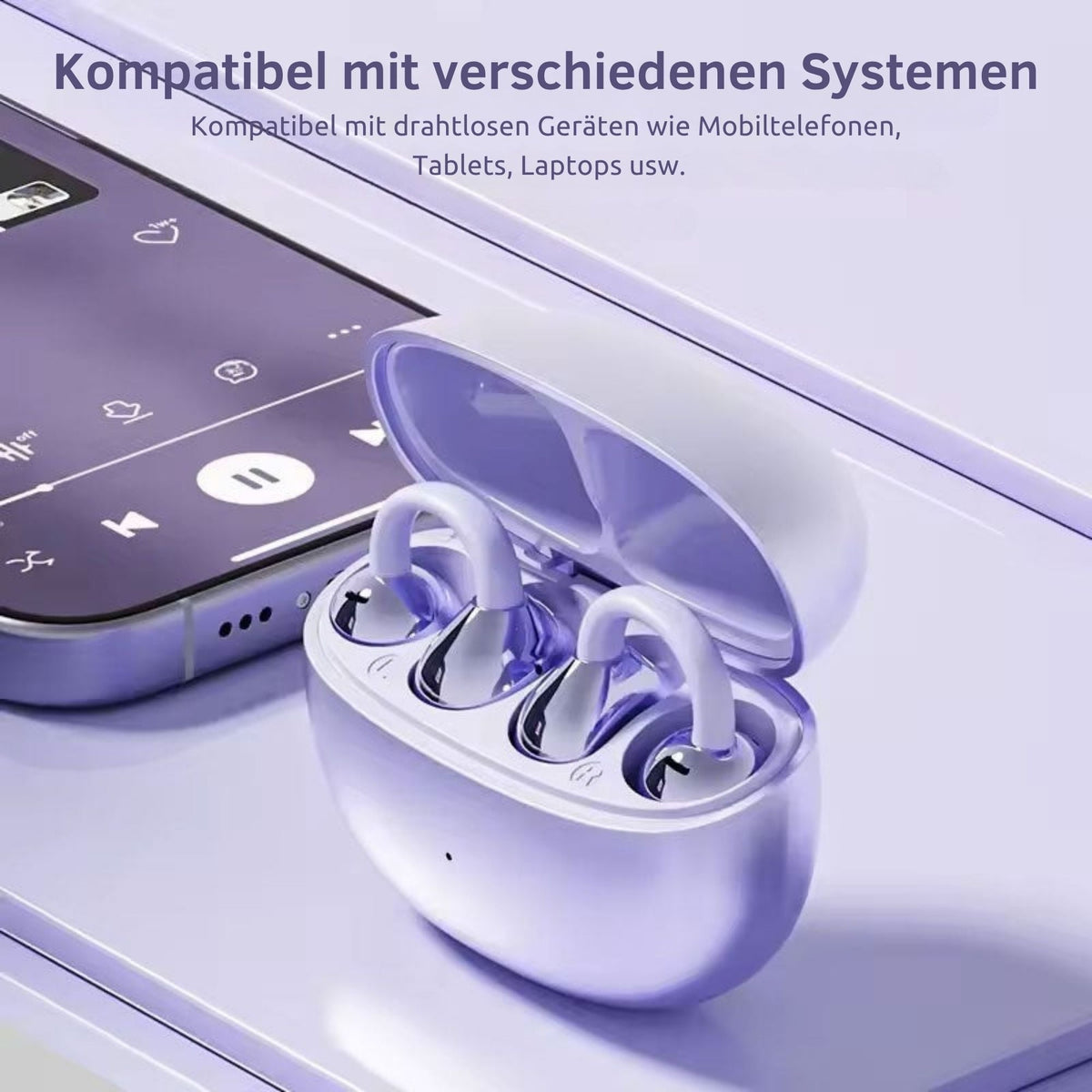 KlangClip™ / Ohr-Clip Bluetooth Kopfhörer - Sopheria