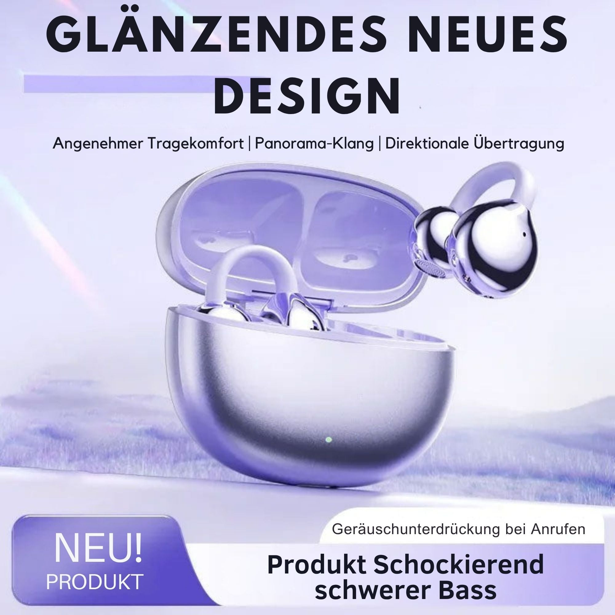 KlangClip™ / Ohr-Clip Bluetooth Kopfhörer - Sopheria