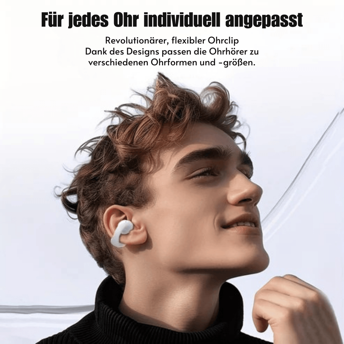 KlangKlip™ / Bluetooth-Kopfhörer mit Touchscreen - Sopheria