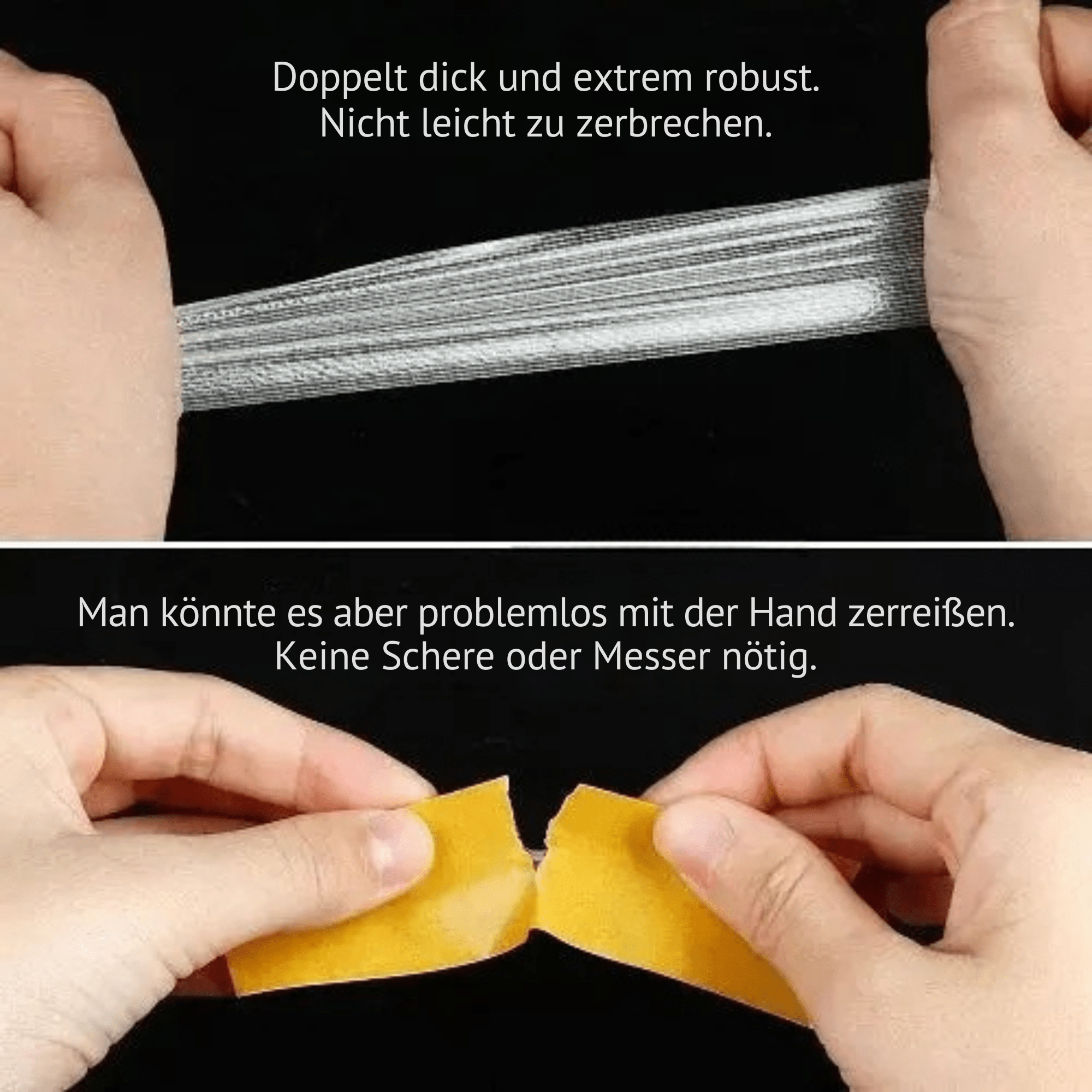 KlebKraft™ / Widerstandsfähiges, transparentes Klebeband - Sopheria