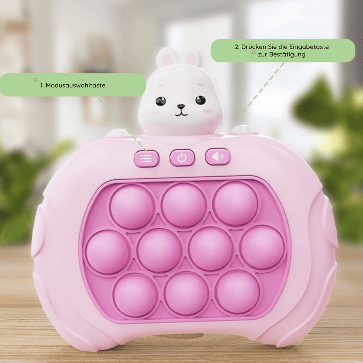 KnallKnopf™ / Spaßiges Spiel Für Kinder Mit Licht Und Ton! - Sopheria