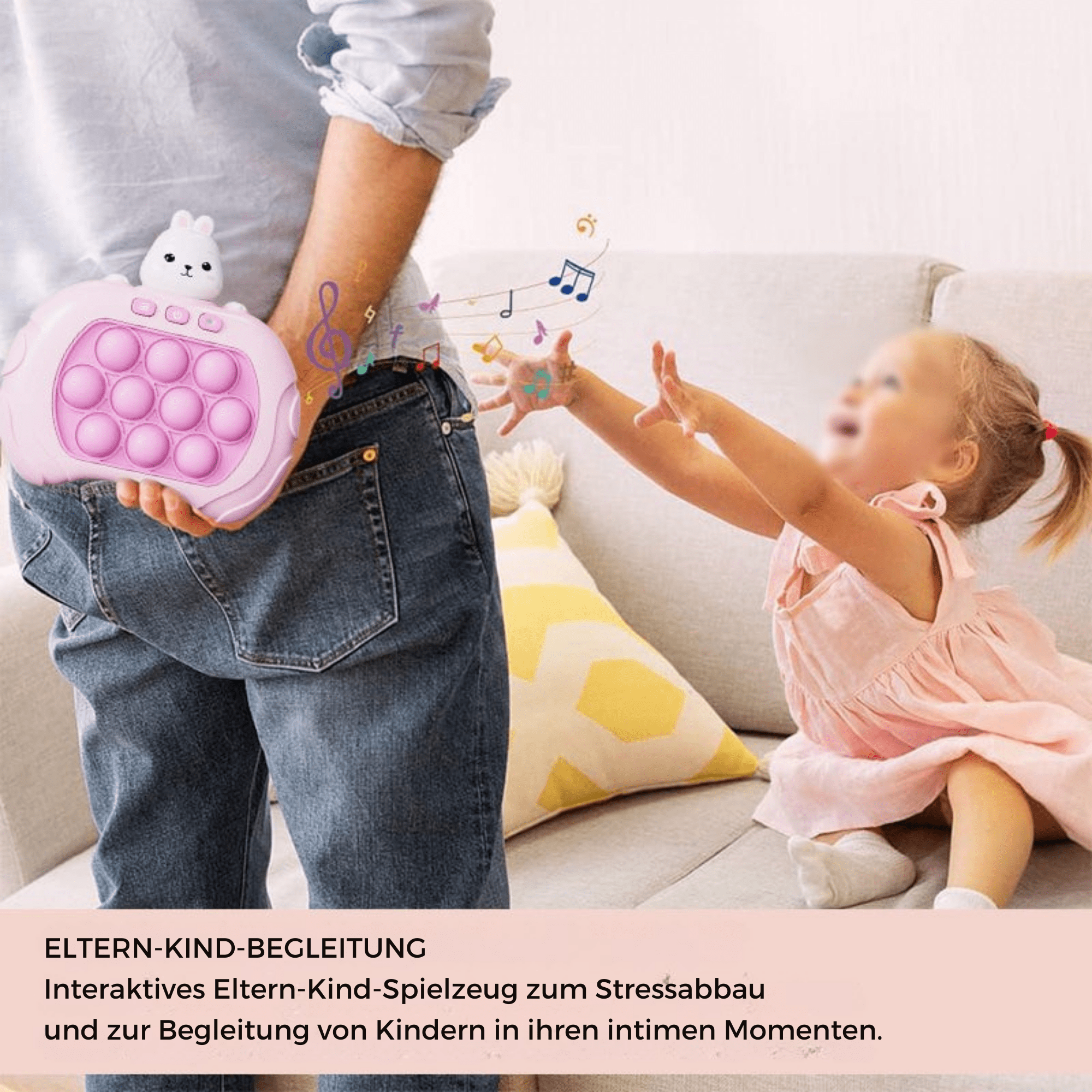 KnallKnopf™ / Spaßiges Spiel Für Kinder Mit Licht Und Ton! - Sopheria