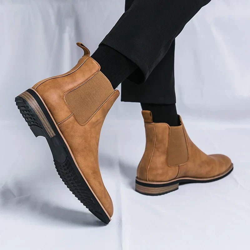 Kosmos | Chelsea-Stiefel aus Leder - Sopheria