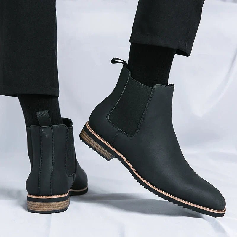 Kosmos | Chelsea-Stiefel aus Leder - Sopheria