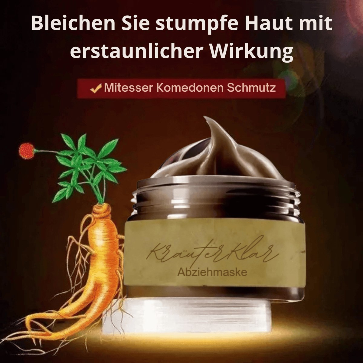 KräuterKlar™ / Pro-Kräuter Verfeinernde Abziehbare Gesichtsmaske - Sopheria