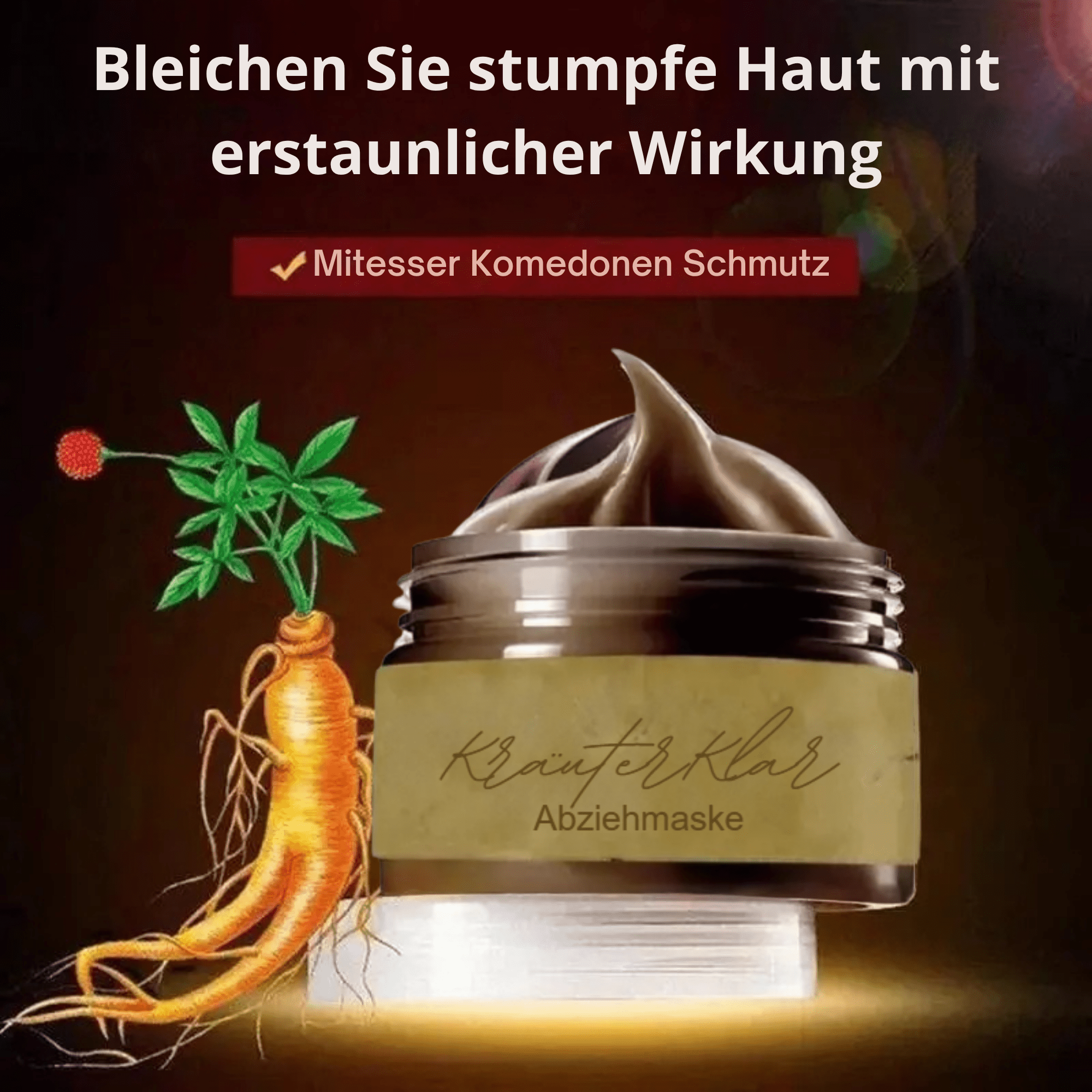 KräuterKlar™ / Pro-Kräuter Verfeinernde Abziehbare Gesichtsmaske - Sopheria