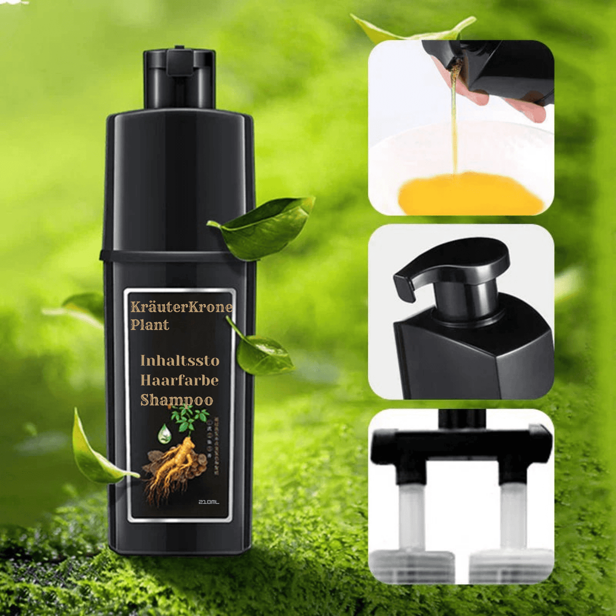 KräuterKrone™ / Chemiefreie Haarfarbe (1+1 GRATIS) - Sopheria