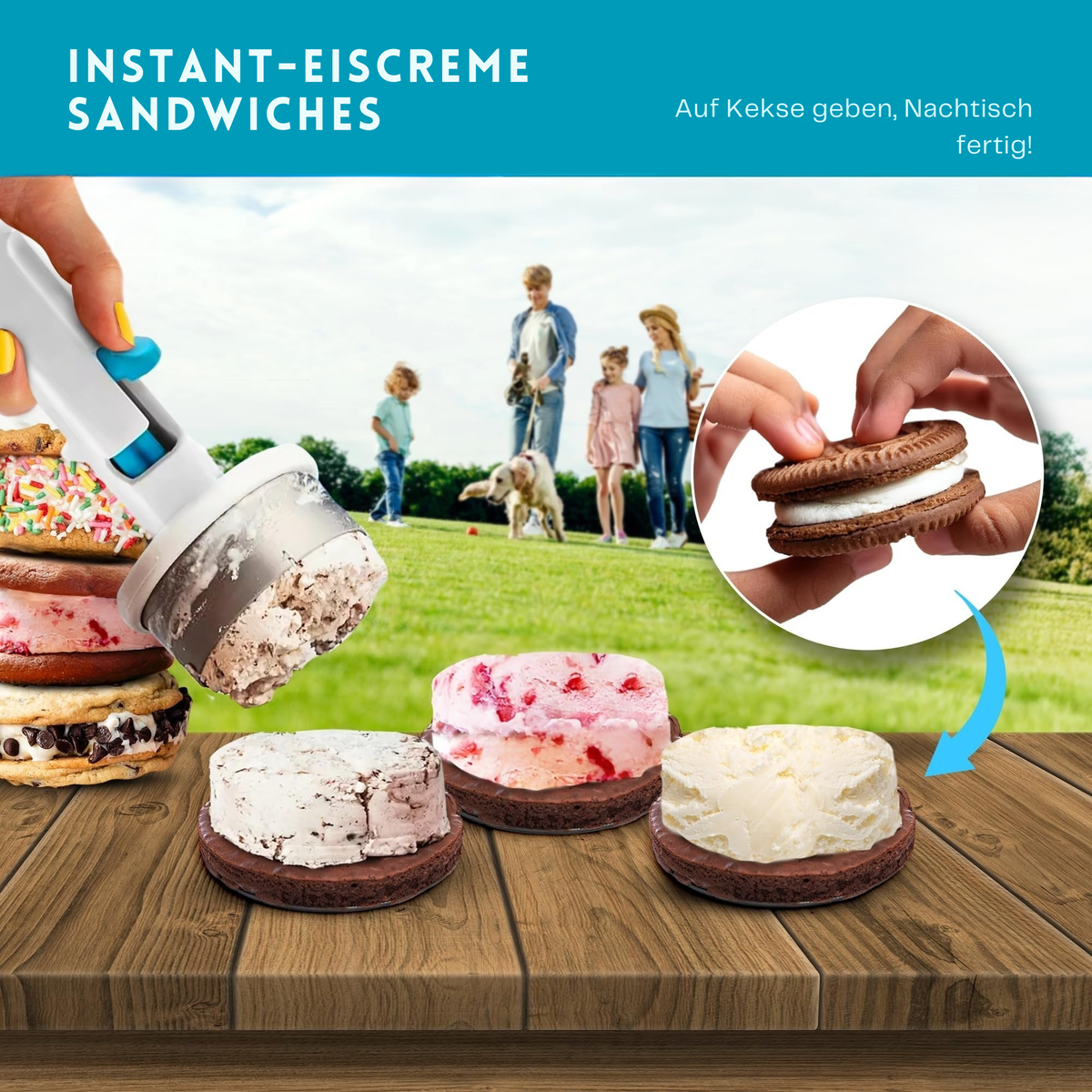 KühlKeks™ / Verwandle jedes Eis in ein perfektes Sandwich - Sopheria