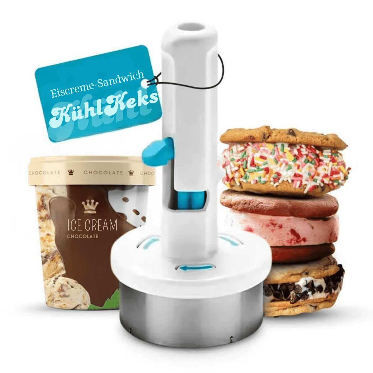 KühlKeks™ / Verwandle jedes Eis in ein perfektes Sandwich - Sopheria