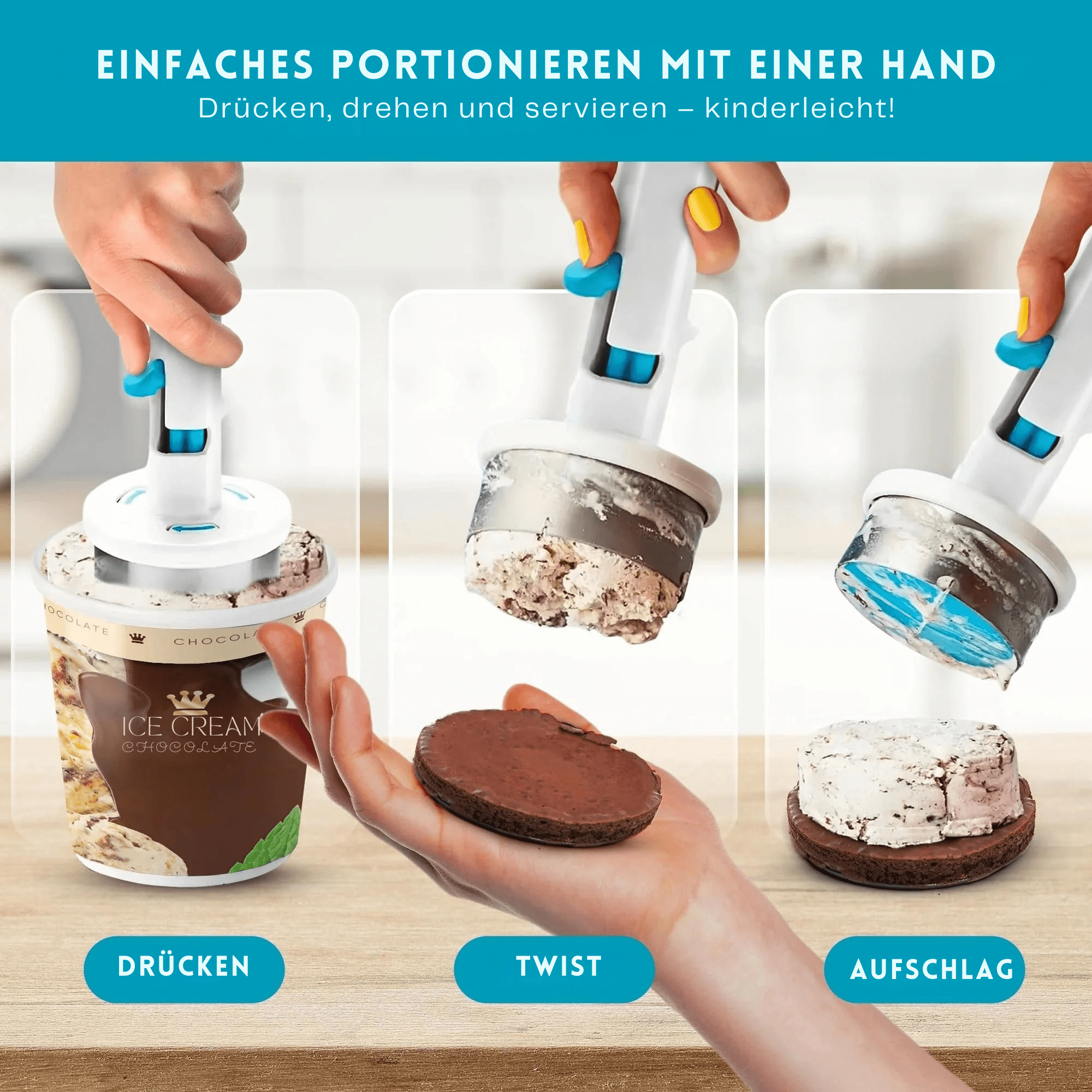 KühlKeks™ / Verwandle jedes Eis in ein perfektes Sandwich - Sopheria