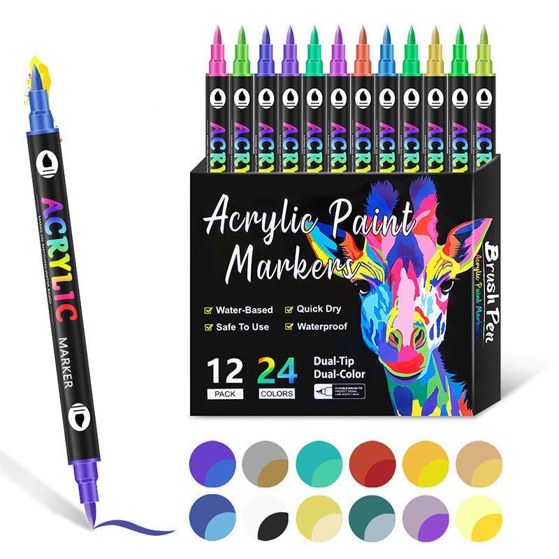 KunstKlick™ / Acrylfarbstifte für lebendige Kreationen - Sopheria