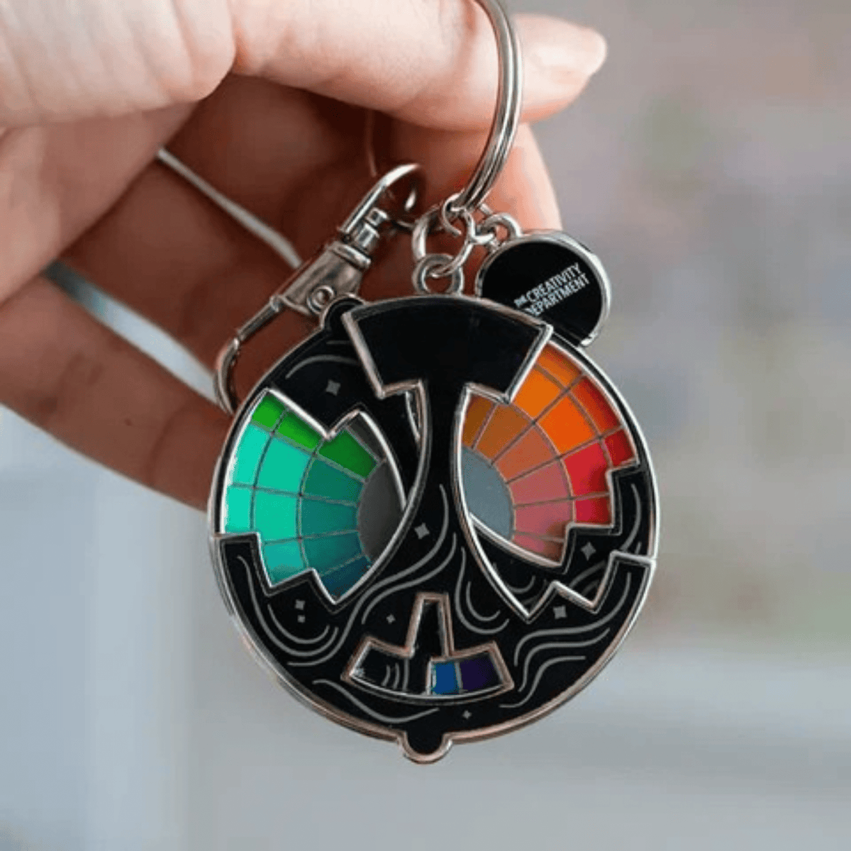 KunterKreis™ / Spaßiger Farbwechsel Emaille Pin - Sopheria
