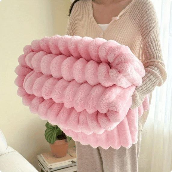 KuschelKaro™ / Gestreifte Flanell-Fleece-Decke - Kuscheln Sie Sich Stilvoll Ein! - Sopheria