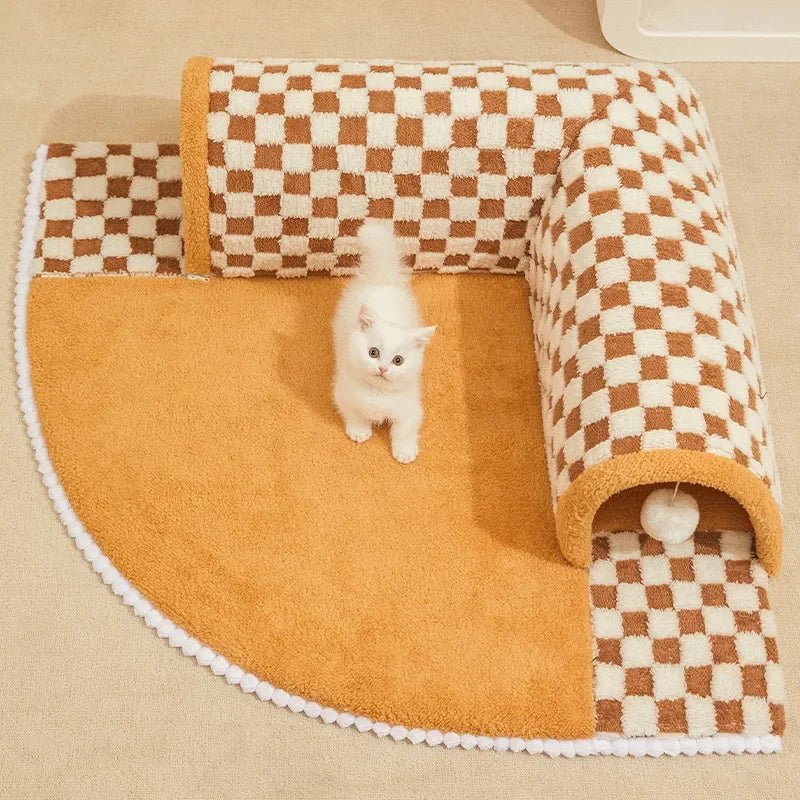 KuschelTunnel – 2-in-1 Katzen & Hundebett - Sopheria