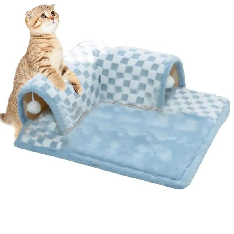 KuschelTunnel – 2-in-1 Katzen & Hundebett - Sopheria