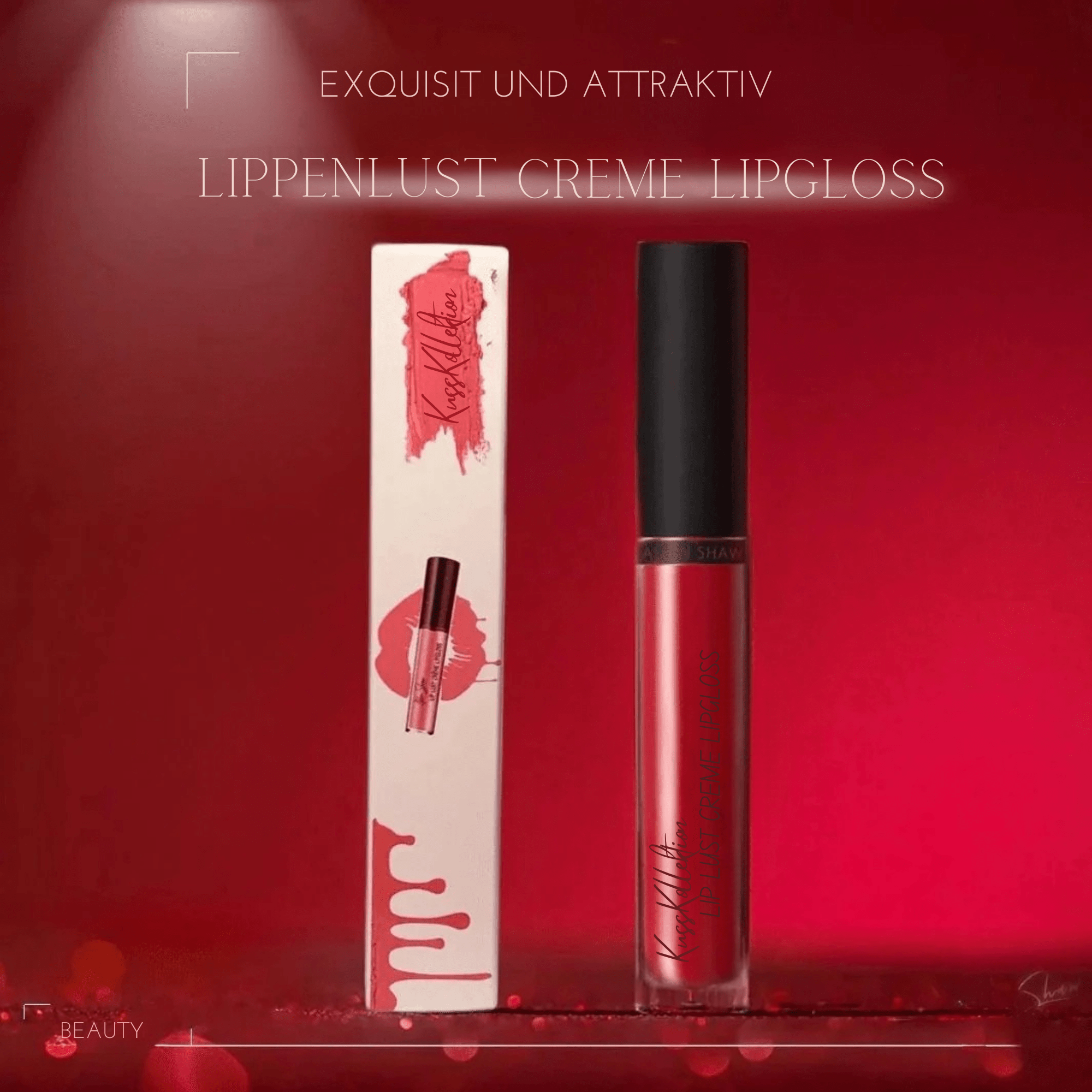 KussKollektion™ / Ultimatives 12-Farben-Creme-Lippenstift-Set - Farbe, die den ganzen Tag hält! - Sopheria