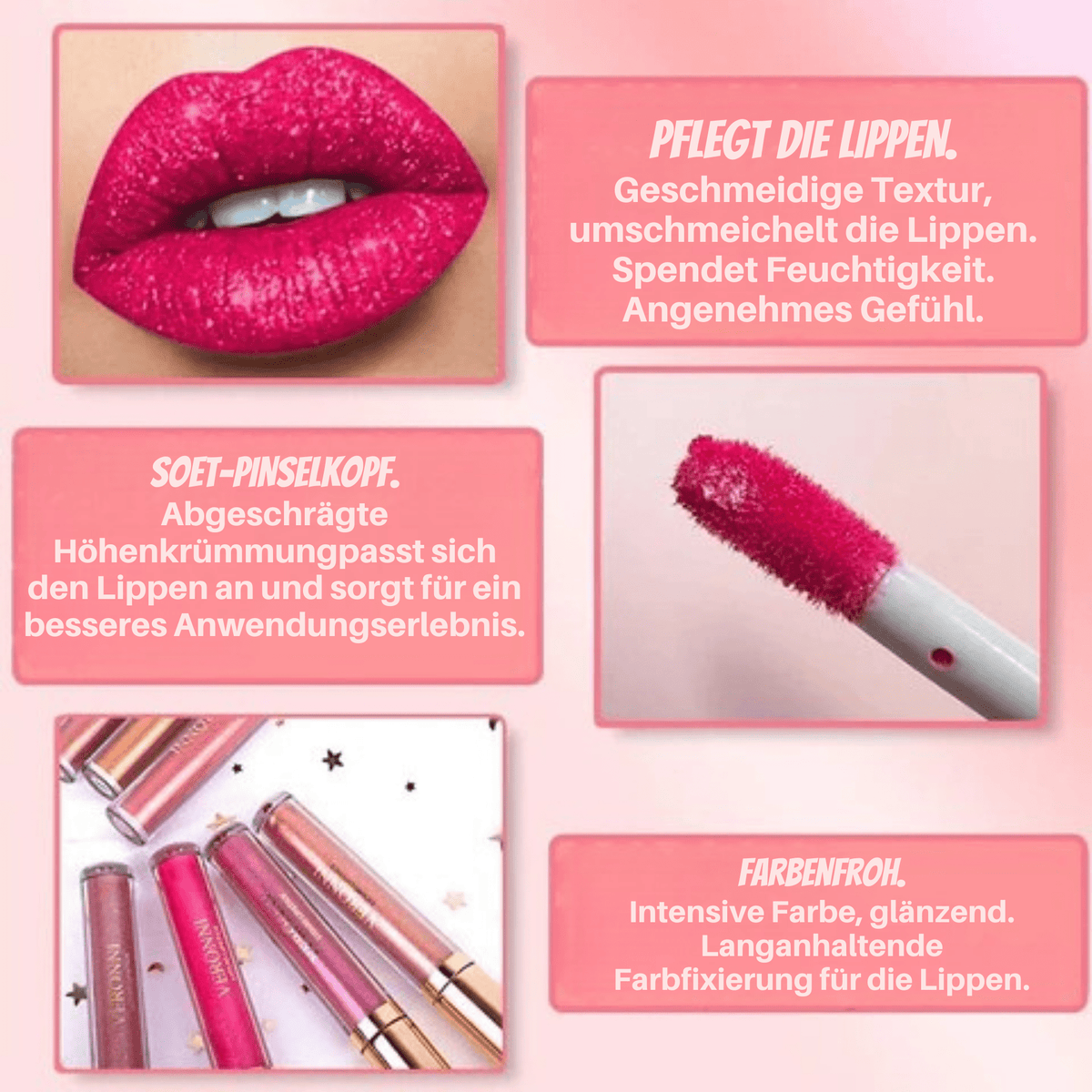 KussKristall™ / Diamant Glanz Wasserdicht Lipgloss - Sopheria