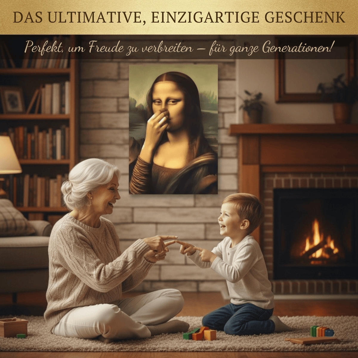 LachKunst – Lustiges Badezimmer Bild - Sopheria