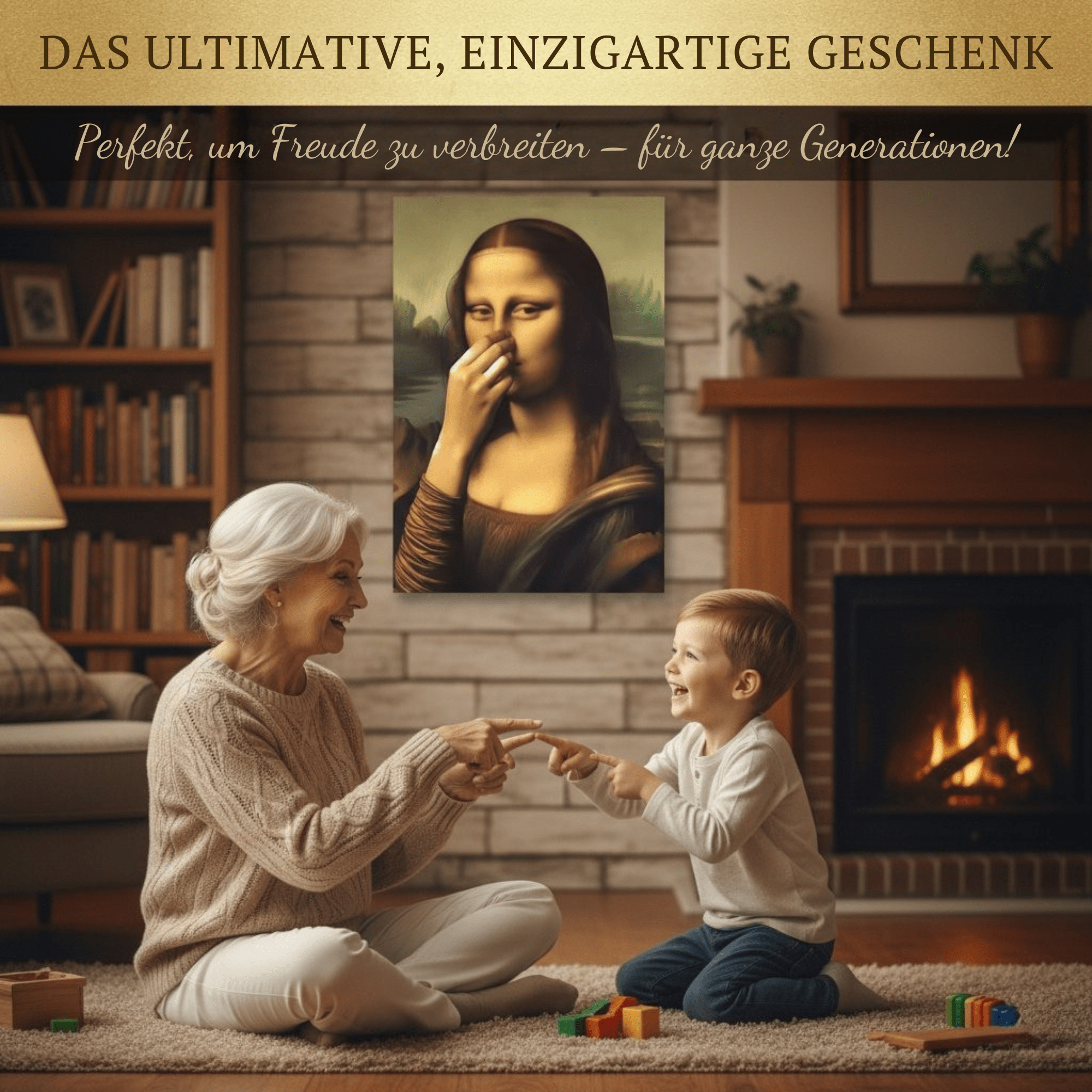 LachKunst – Lustiges Badezimmer Bild - Sopheria